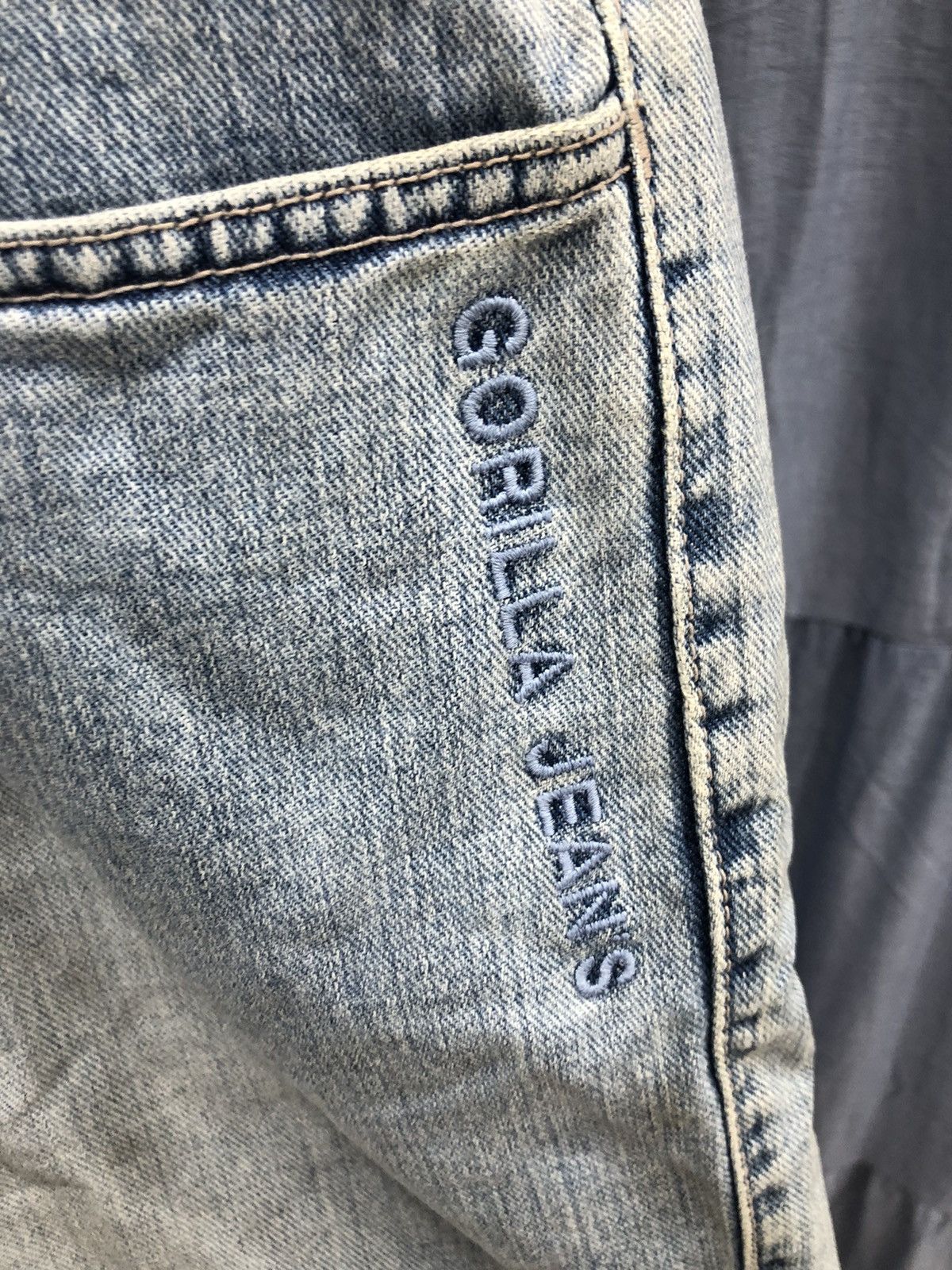 Vintage Y2K baggy Jorts Gorilla Jean Size US 35 - 8 Thumbnail
