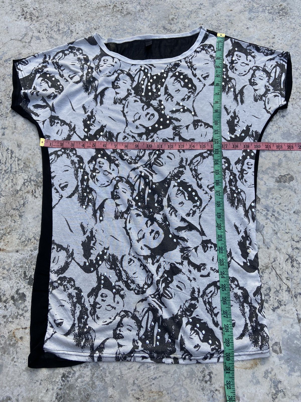 Beauty Beast × Hysteric Glamour × Japanese Brand Marilyn monroe blouses women full print Size M / US 6-8 / IT 42-44 - 8 Thumbnail