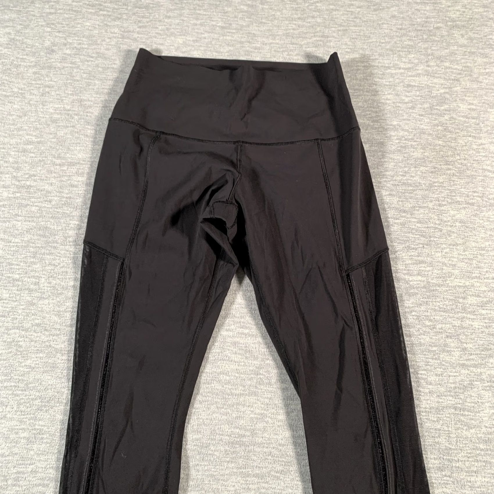 Lululemon Lululemon Pants Womens 6 Black Crop High Rise Leggings Yoga Pocket Athletic Gym Size 28" / US 6 / IT 42 - 2 Thumbnail