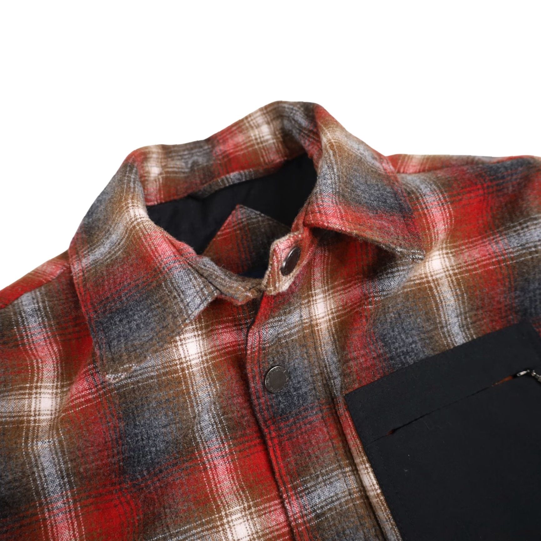 Pendleton Pendleton Mens Small Shadow Plaid Polyfill Quilted Wool Shirt Jacket Size US S / EU 44-46 / 1 - 5 Thumbnail