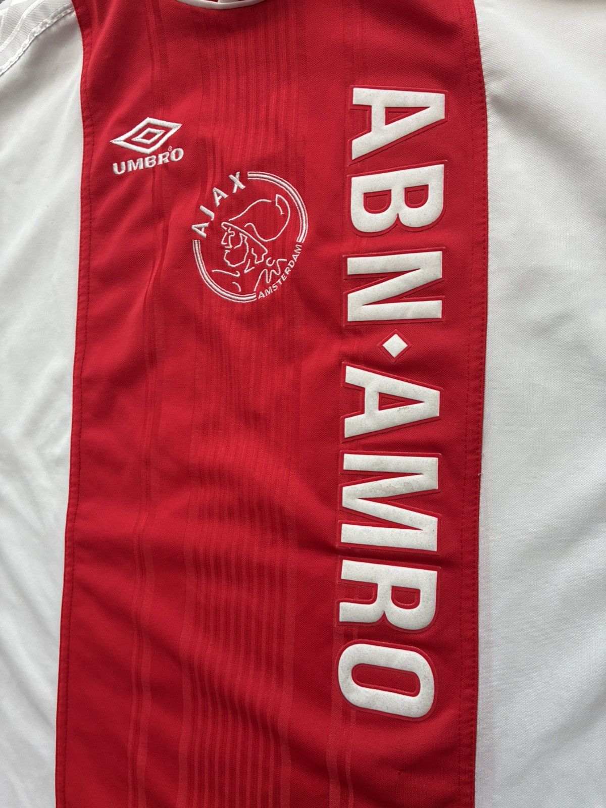 Umbro 1999/2009 Ajax Home Kit Size US L / EU 52-54 / 3 - 3 Thumbnail