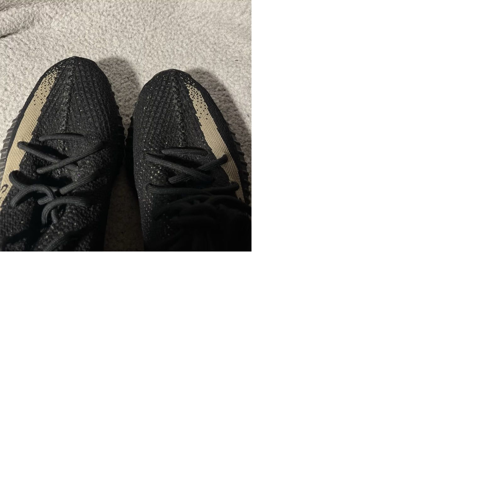 Adidas Adidas Yeezy Boost 350 Core Green Black V2 BY9611 Mens 9.5 2016 Used No Box Size US 10 / EU 43 - 11 Thumbnail
