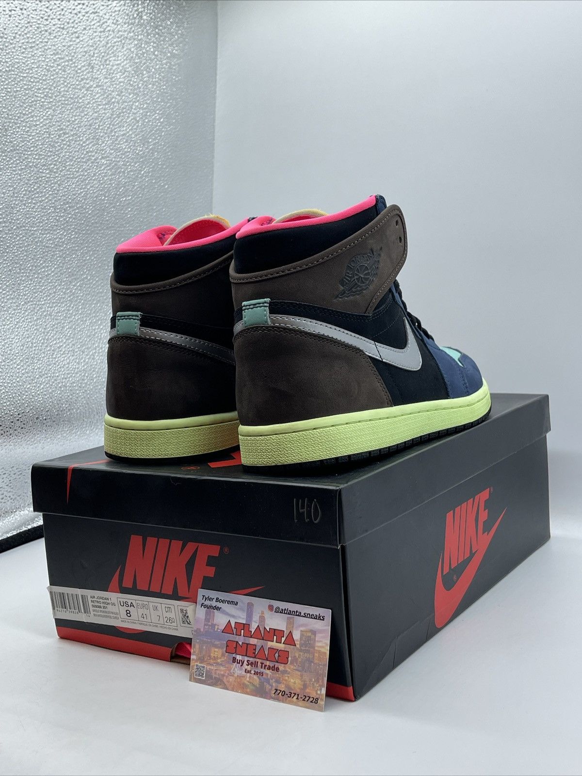 Nike Air Jordan 1 high Tokyo bio hack Size US 8 / EU 41 - 5 Thumbnail