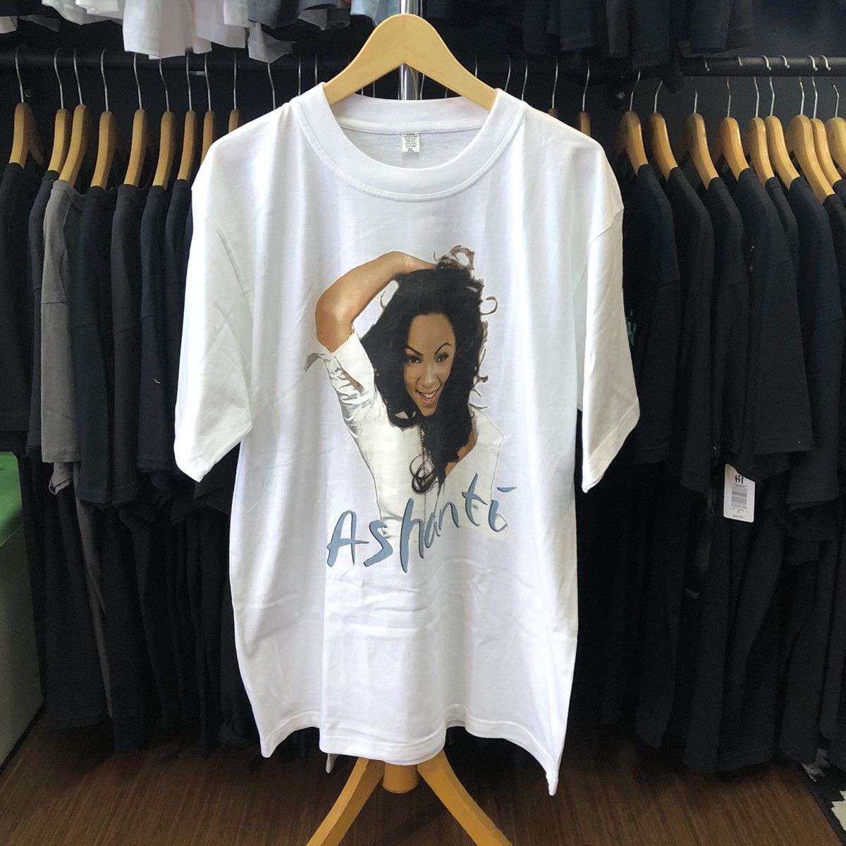Band Tees × Rap Tees Vintage Ashanti - Photos 90s Size US XL / EU 56 / 4 - 1 Thumbnail
