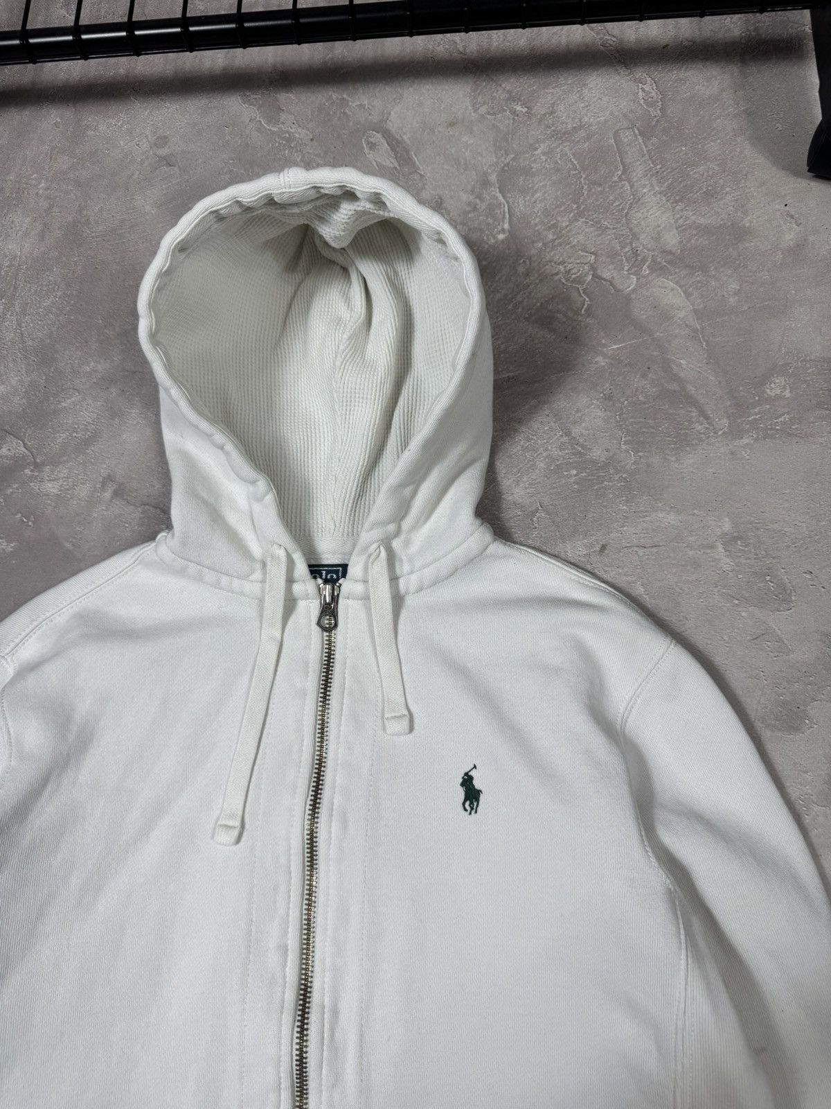 Vintage Vintage Polo Ralph Lauren Y2k Zip Hoodie Size US M / EU 48-50 / 2 - 5 Thumbnail