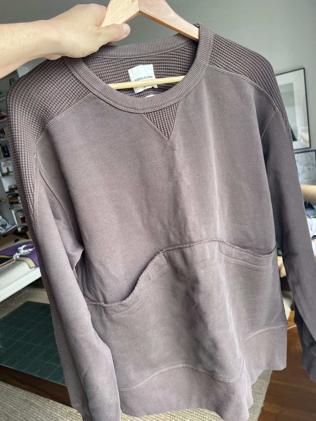 Nicholas Daley Nicholas Daley Paneled Sweatshirt Size US L / EU 52-54 / 3 - 4 Thumbnail