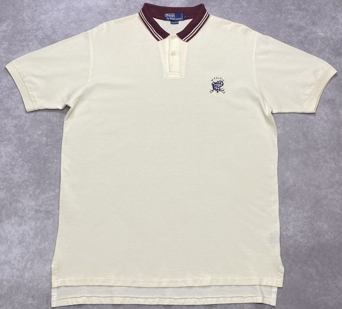 Ralph Lauren 90’s Vintage Polo Ralph Lauren Golf Crest Polo Shirt Size US L / EU 52-54 / 3 - 1 Thumbnail