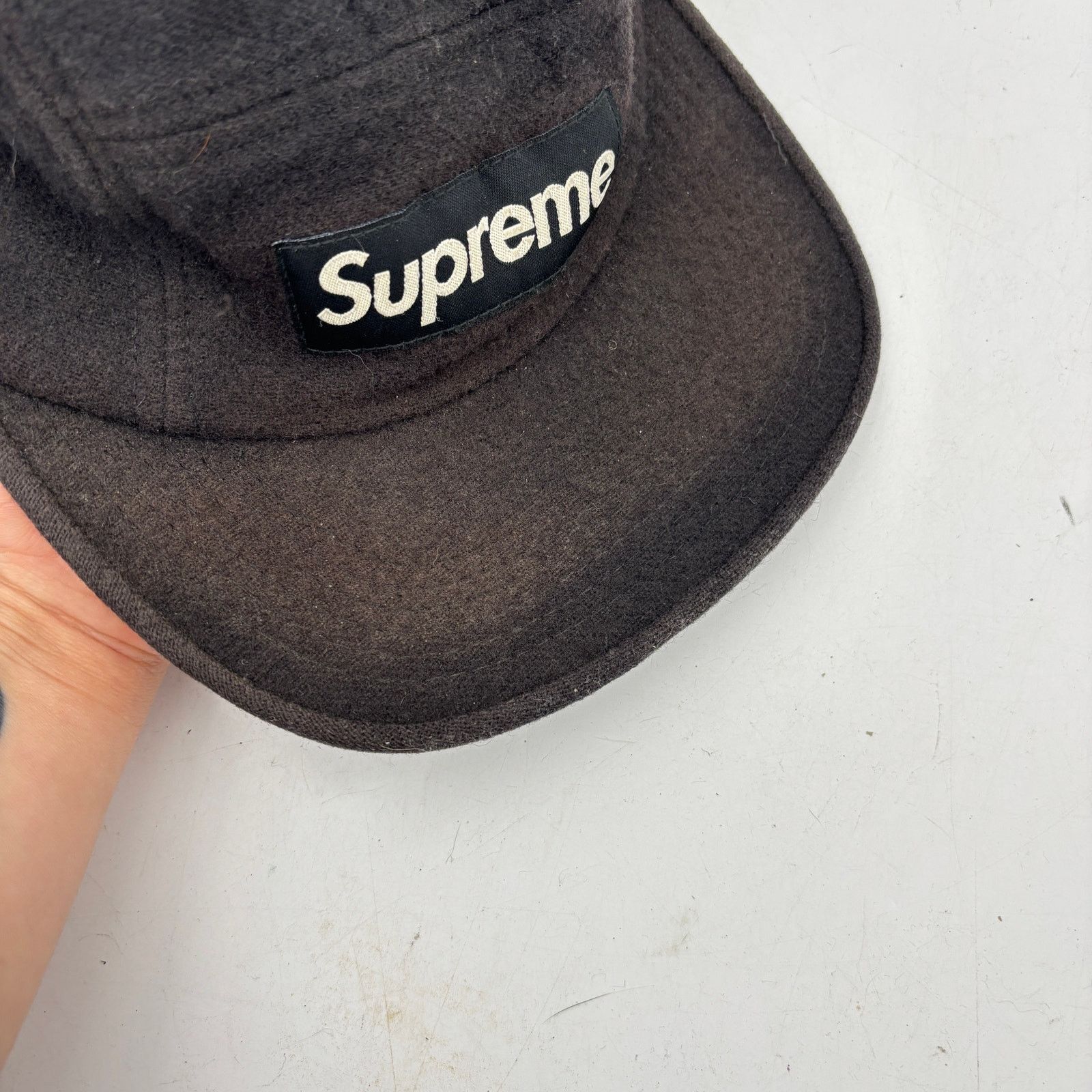 Supreme × Woolrich Woolen Mills Supreme x Woolrich 5 Pannel Hat Adjustable Strap Faded Size ONE SIZE - 10 Thumbnail