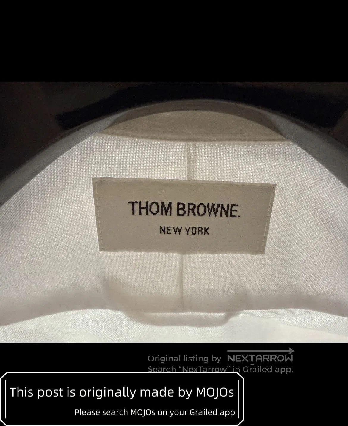 Thom Browne Sz 1 Thom Browne Blue & Red Stripe Shirt. Size US S / EU 44-46 / 1 - 3 Thumbnail