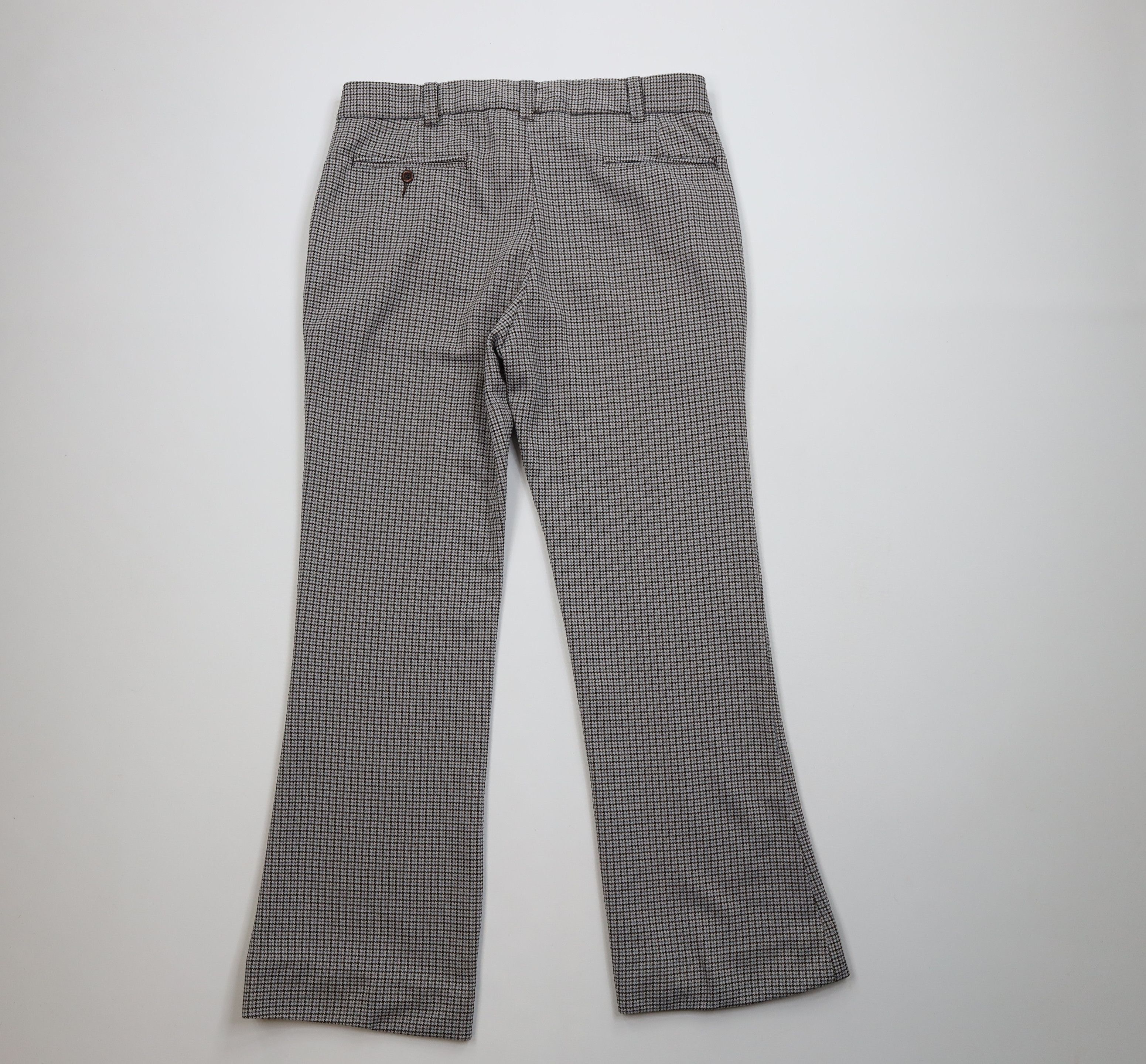 Vintage Vintage 70s Streetwear Double Knit Wide Leg Chino Pants Size US 34 / EU 50 - 8 Thumbnail
