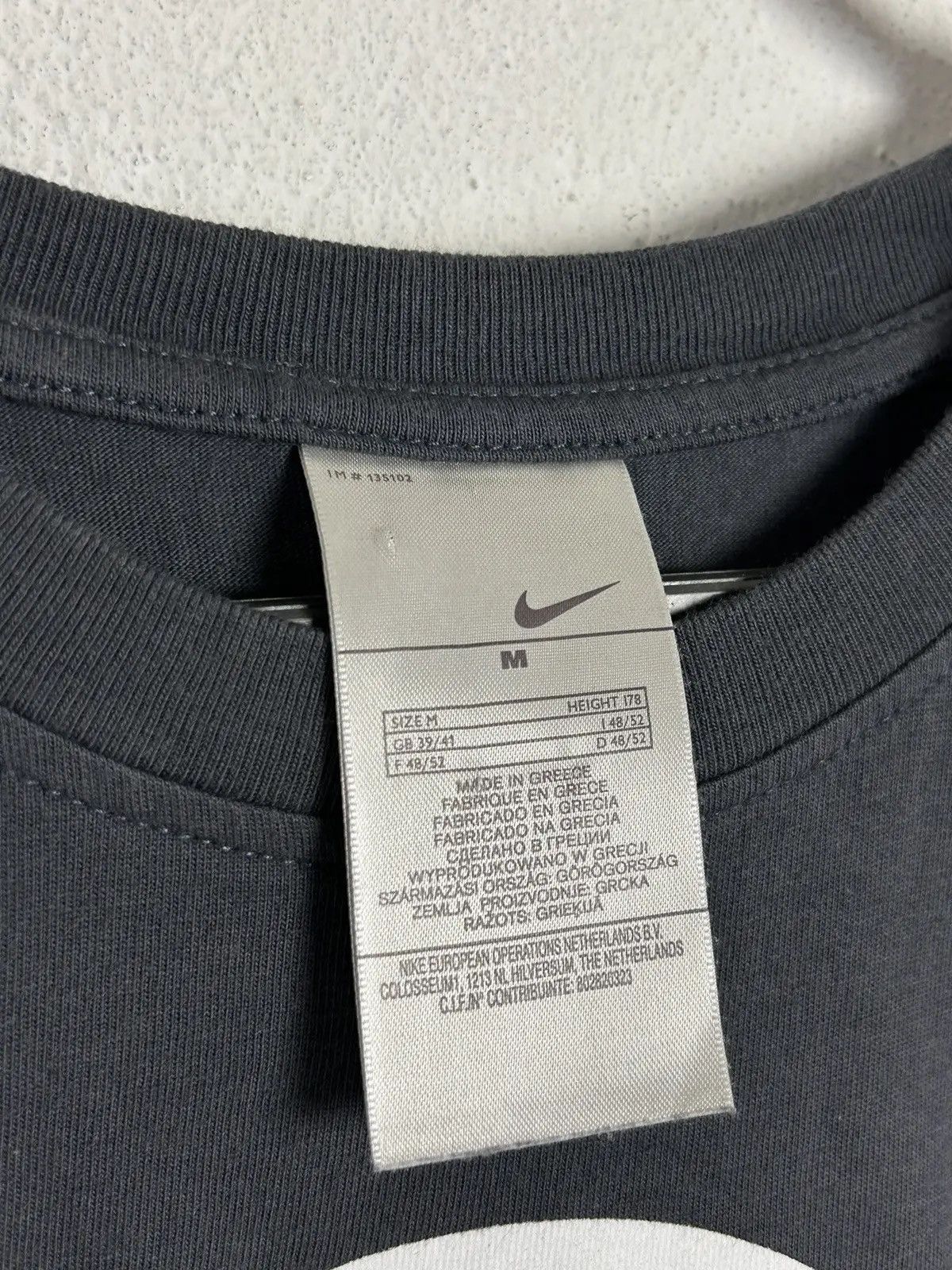 Nike 00s Vintage 2005 Nike x Manchester United T-Shirt In Grey Size US M / EU 48-50 / 2 - 4 Thumbnail