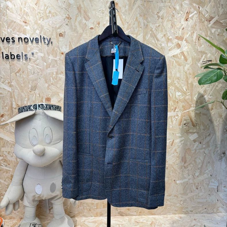 Louis Vuitton Louis Vuitton Houndstooth blazer Size 54R - 1 Thumbnail