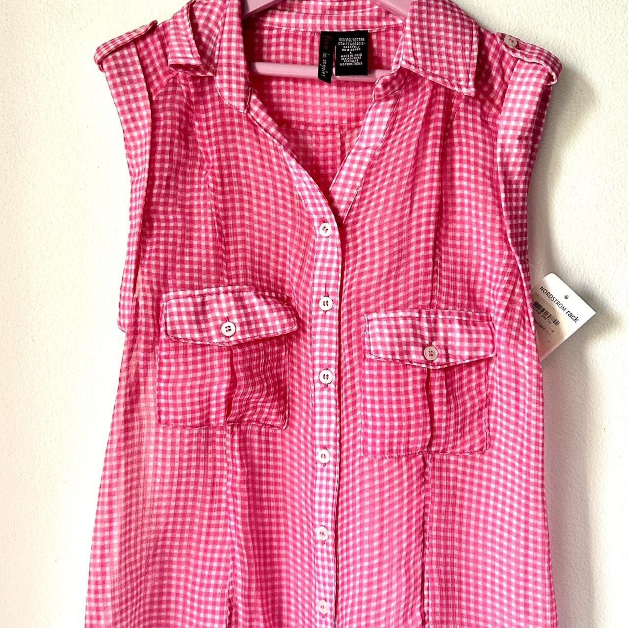 Other BNWT “Fire Los Angeles” pink gingham western tween girls Size M / US 6-8 / IT 42-44 - 1 Preview