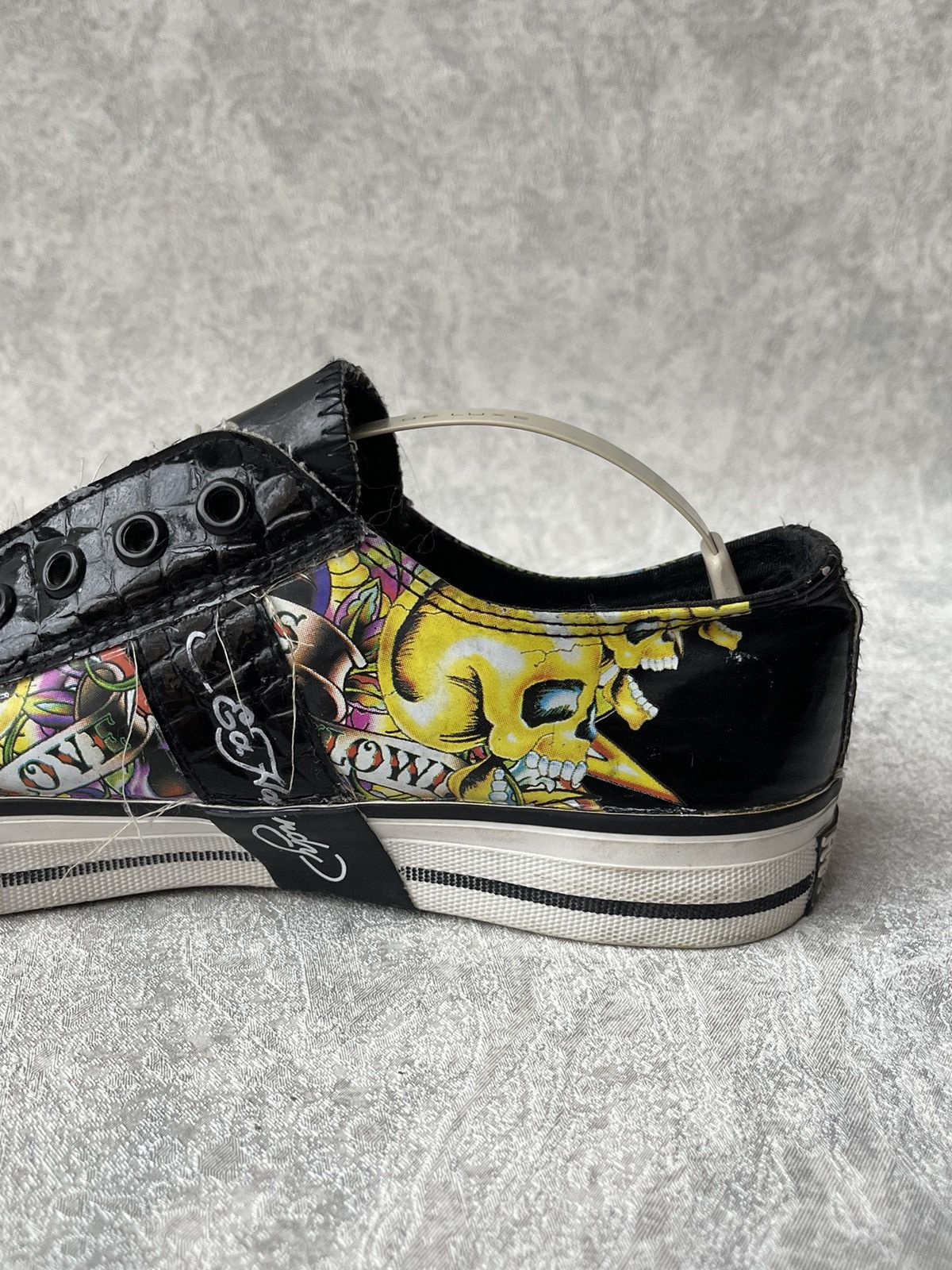 Ed Hardy Vintage Ed Hardy by Christian Audigier Slip On Shoes Size 6 Size US 6 / IT 36 - 13 Thumbnail