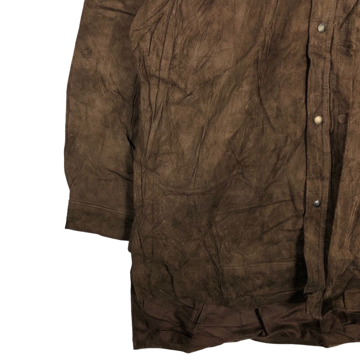 Japanese Brand 🔥90’s Rare Double Breast Genuine Leather Jacket Lucan Japan Size US M / EU 48-50 / 2 - 4 Thumbnail