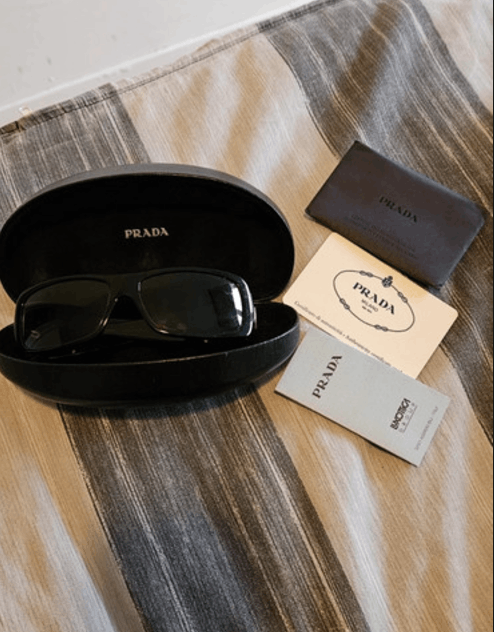 Prada PRADA Sunglasses Flame Star Mask Fire Chrome Silver Size ONE SIZE - 3 Thumbnail