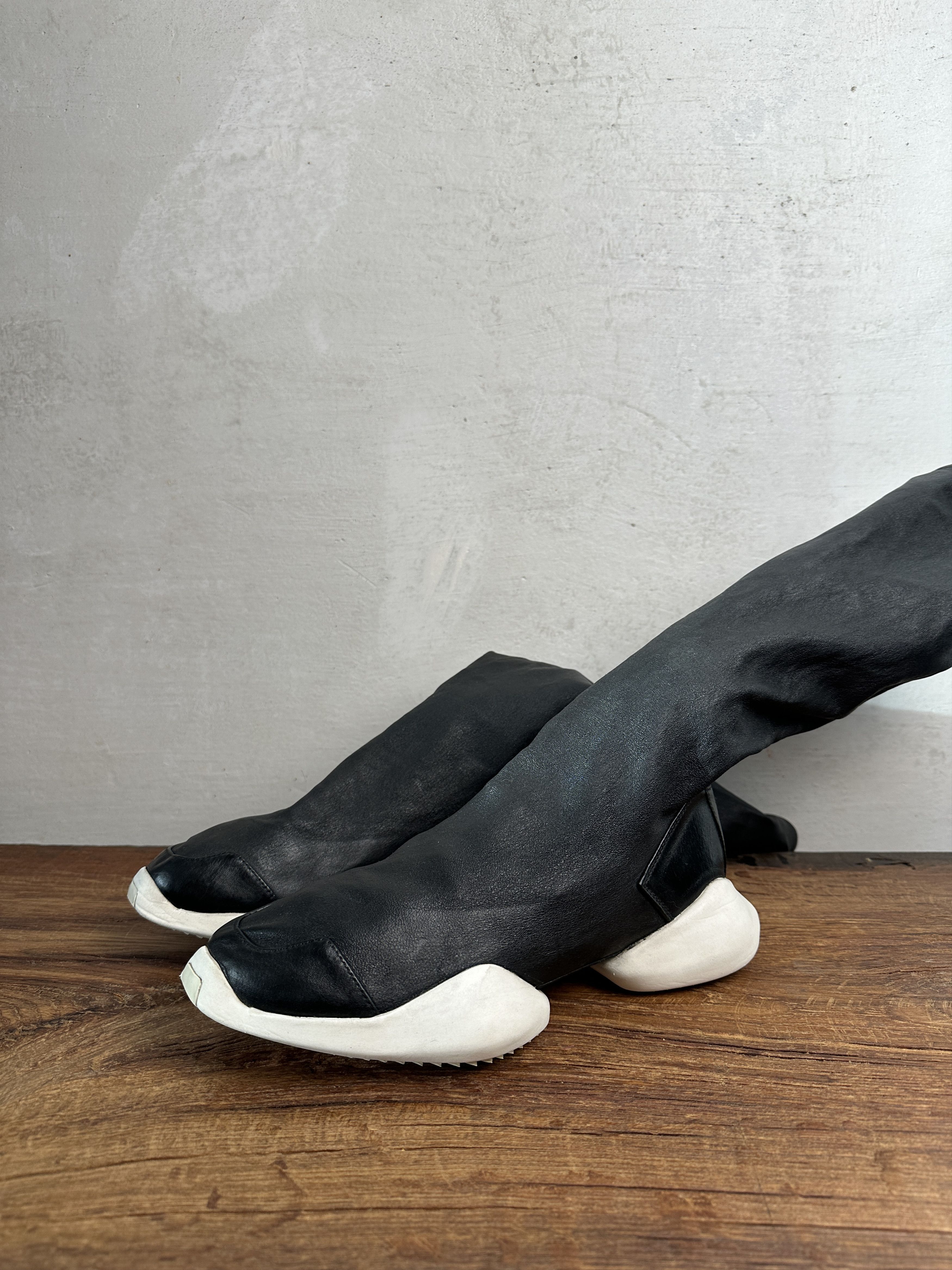 Adidas × Rick Owens Rick Owens x Adidas Runner Stretch Boots Size US 9 / IT 39 - 2 Thumbnail