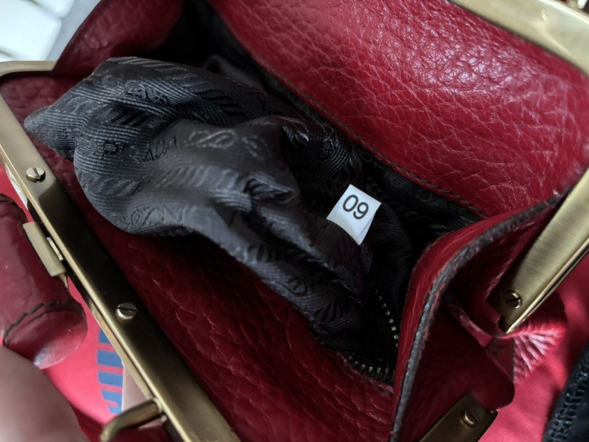 Prada Prada Cerniera Frame leather bag Size ONE SIZE - 12 Thumbnail