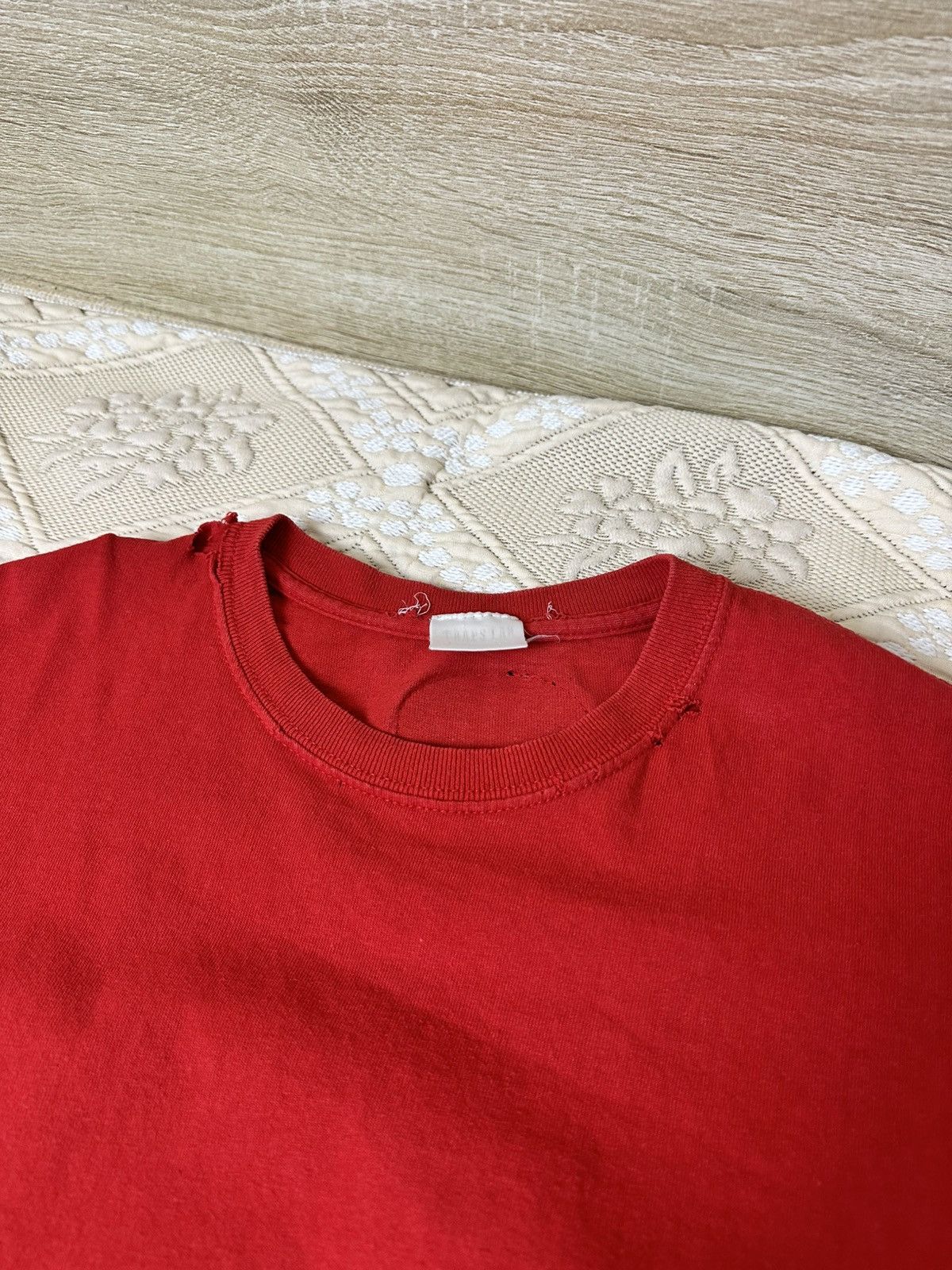 Trapstar London 🔥 Trapstar Big Logo Red Distressed T Shirt Streetwear USA Size US M / EU 48-50 / 2 - 3 Thumbnail