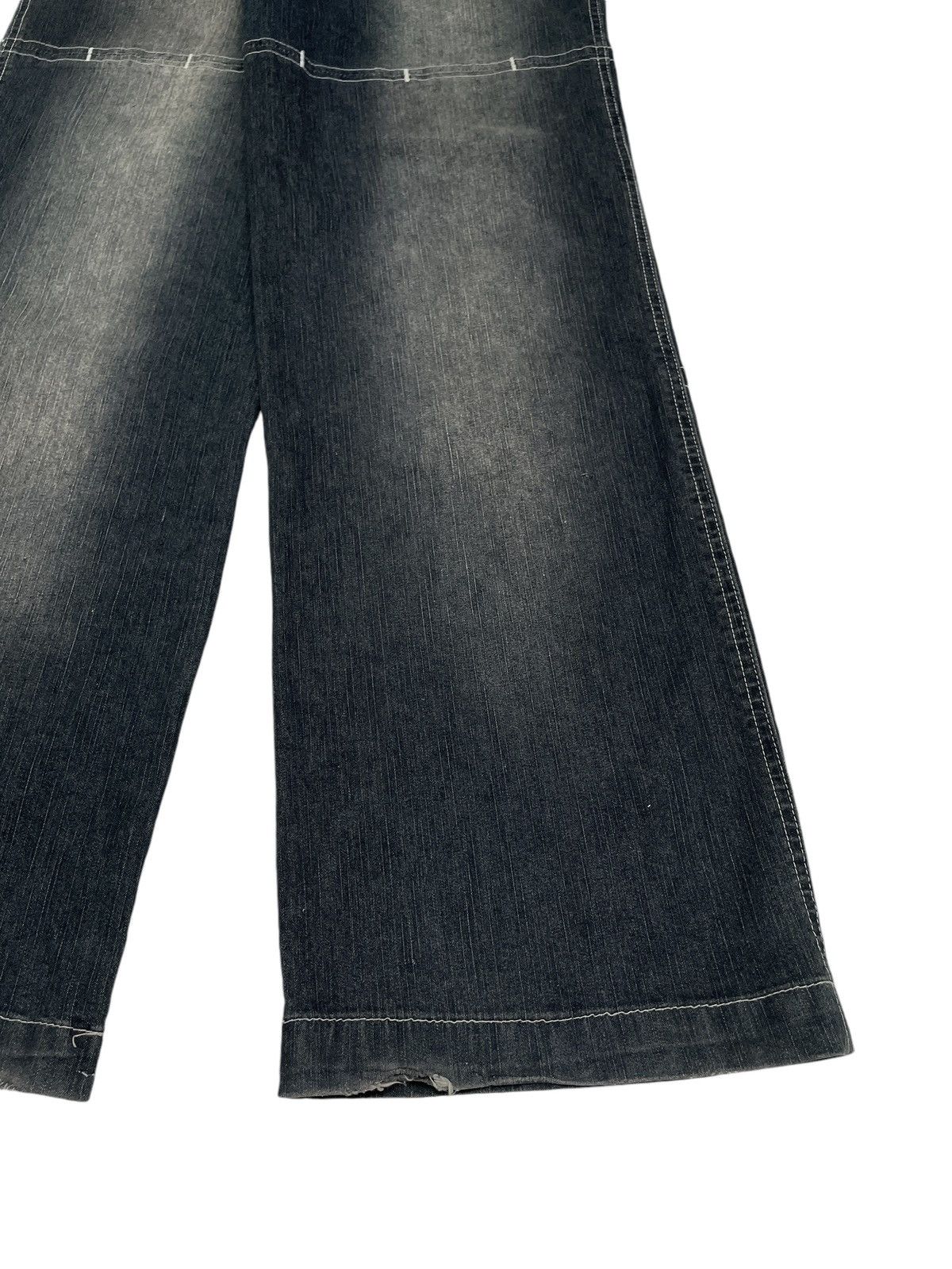 14th Addiction × Japanese Brand × Le Grande Bleu (L.G.B.) Rare Design Vintage Japanese Brand Jordon Baggy Jeans 2000s Size US 31 - 8 Thumbnail