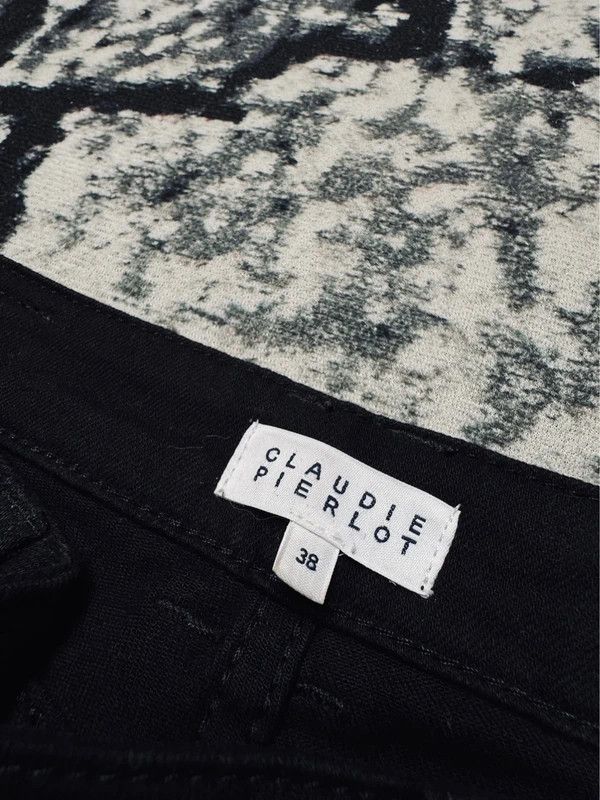 Other Claudie Pierlot jeans 38 black Size 38" / US 16 / IT 52 - 2 Thumbnail