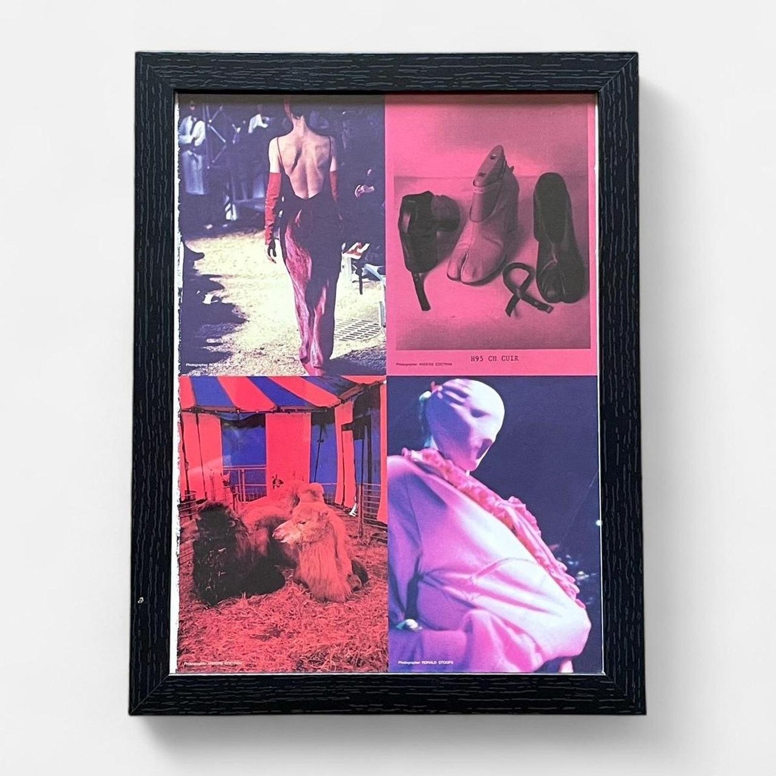 Maison Margiela × Vintage Maison Margiela archive fashion framed poster 9x12 Size ONE SIZE - 1 Thumbnail