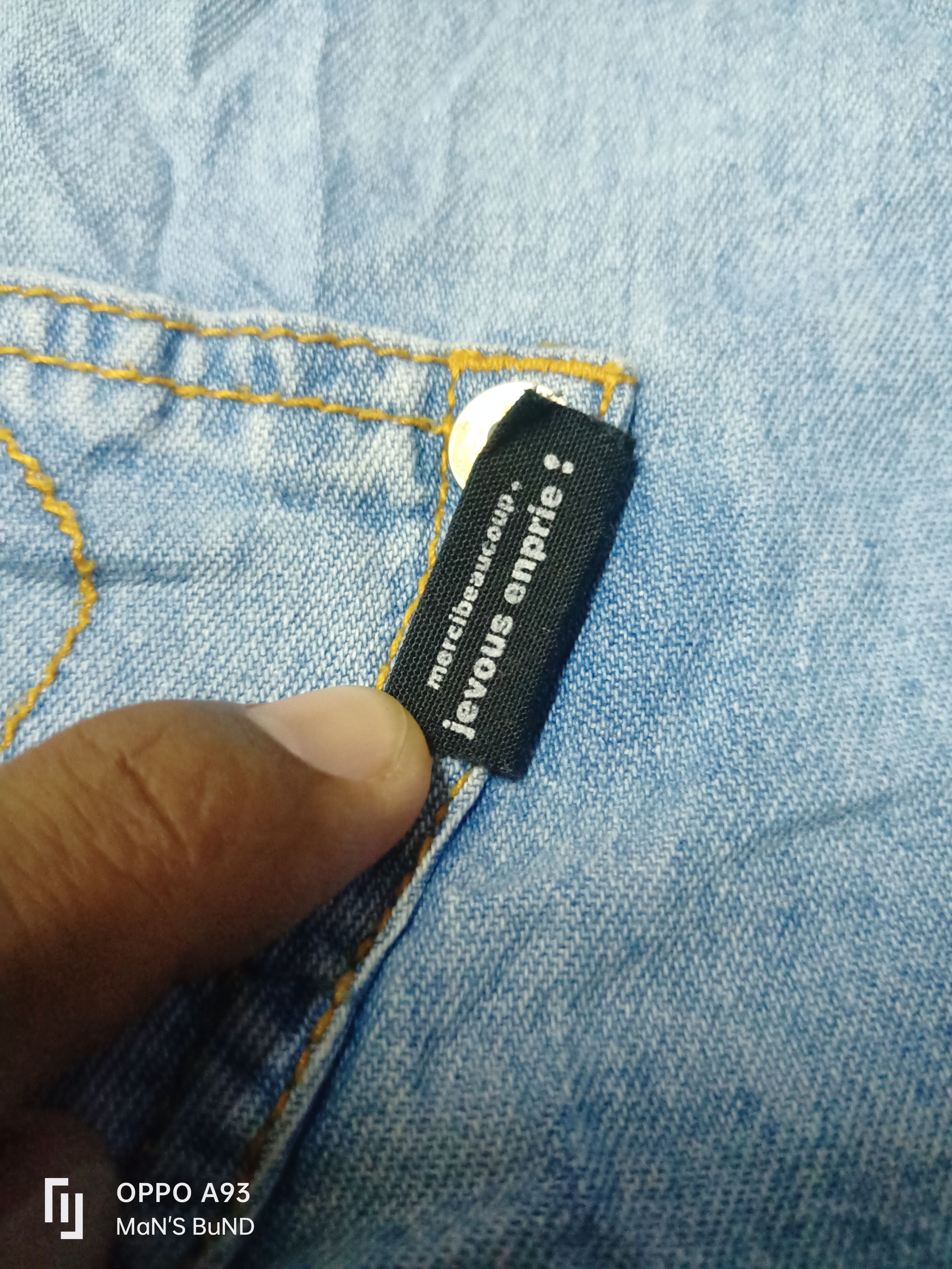 mercibeaucoup ISSEY MIYAKE Mercibeaucoup,JEVOUS ENPRIE Jeans.. Size US 30 / EU 46 - 9 Thumbnail
