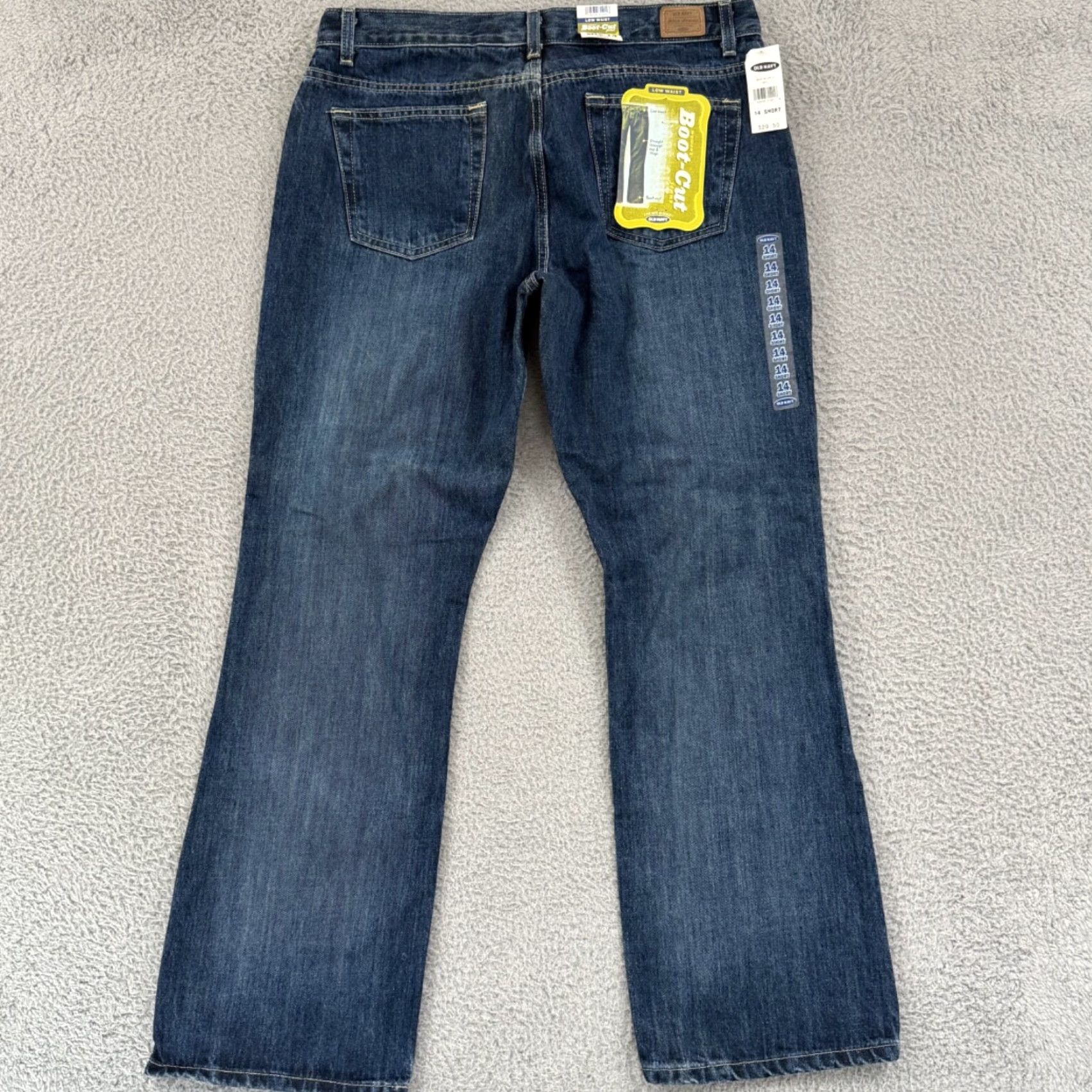Old Navy VINTAGE Old Navy Jeans Women 14S Blue 34x32 Denim Bootcut NWT 90s Retro USA Size 36" / US 14 / IT 50 - 5 Thumbnail