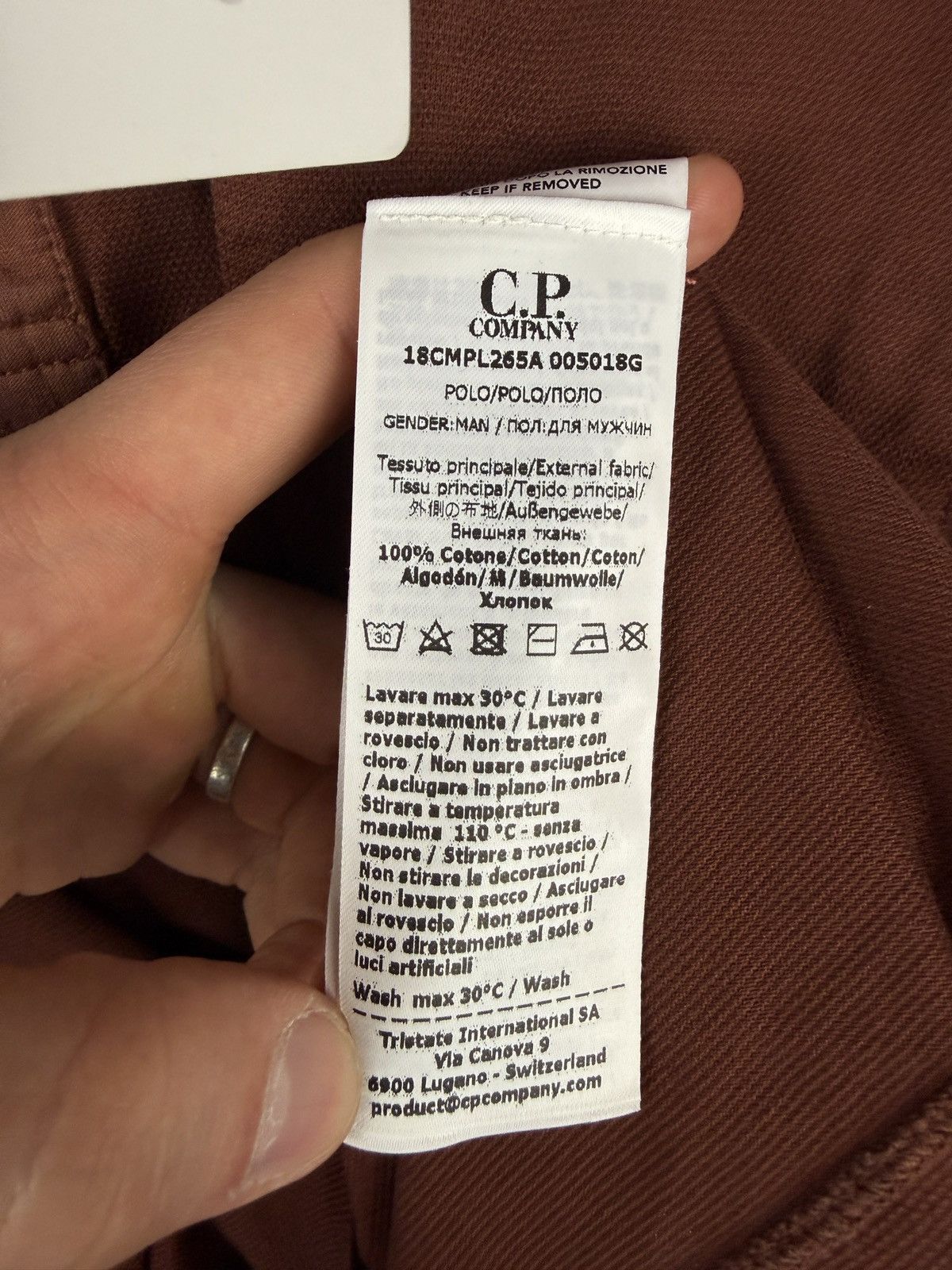 C.P. Company Brown C.P. Company polo (brand new with tags) Size US XL / EU 56 / 4 - 9 Thumbnail