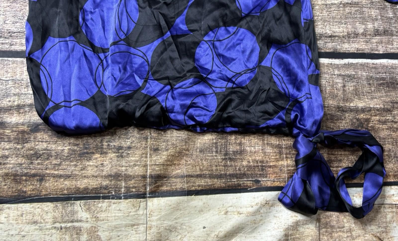 Other Alice & Trixie Top Women's M Silk Geometric Tie Hem Satin Size M / US 6-8 / IT 42-44 - 5 Thumbnail