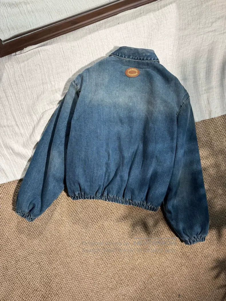 Acne Studios Acne Studios SS23 Denim Series Loose Fit Jean Jacket, Blue Size US S / EU 44-46 / 1 - 5 Thumbnail