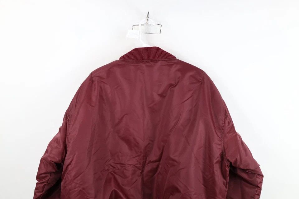 Vintage Deadstock Vintage 90s Streetwear Reversible Bomber Jacket Size US L / EU 52-54 / 3 - 9 Thumbnail