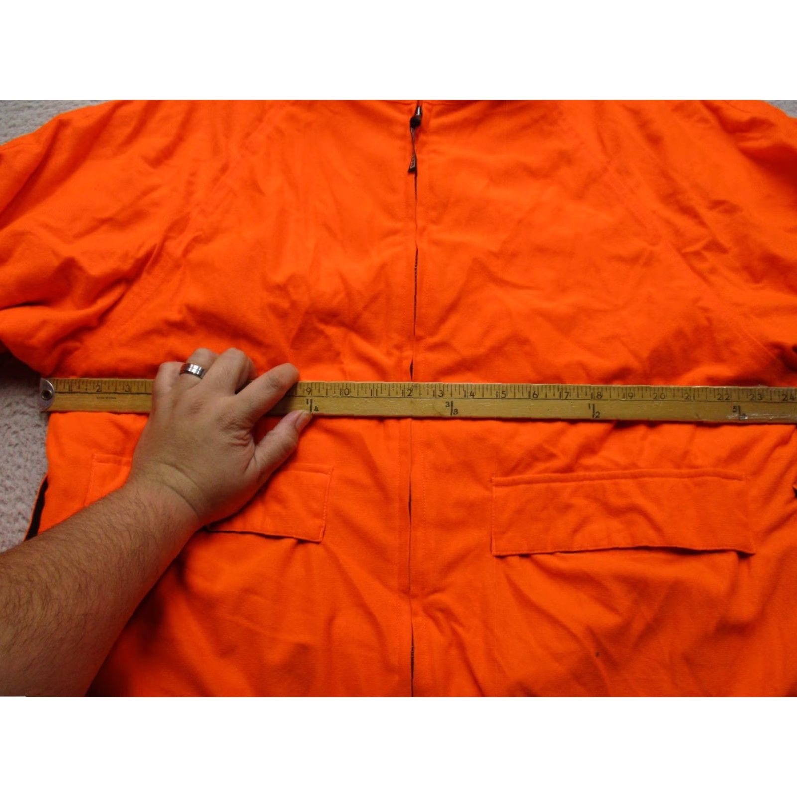 Vintage Bushmaster Jacket Mens 2XL Orange Cotton Hooded Insulated Puffer Hunting Outdoor Size US XXL / EU 58 / 5 - 5 Thumbnail