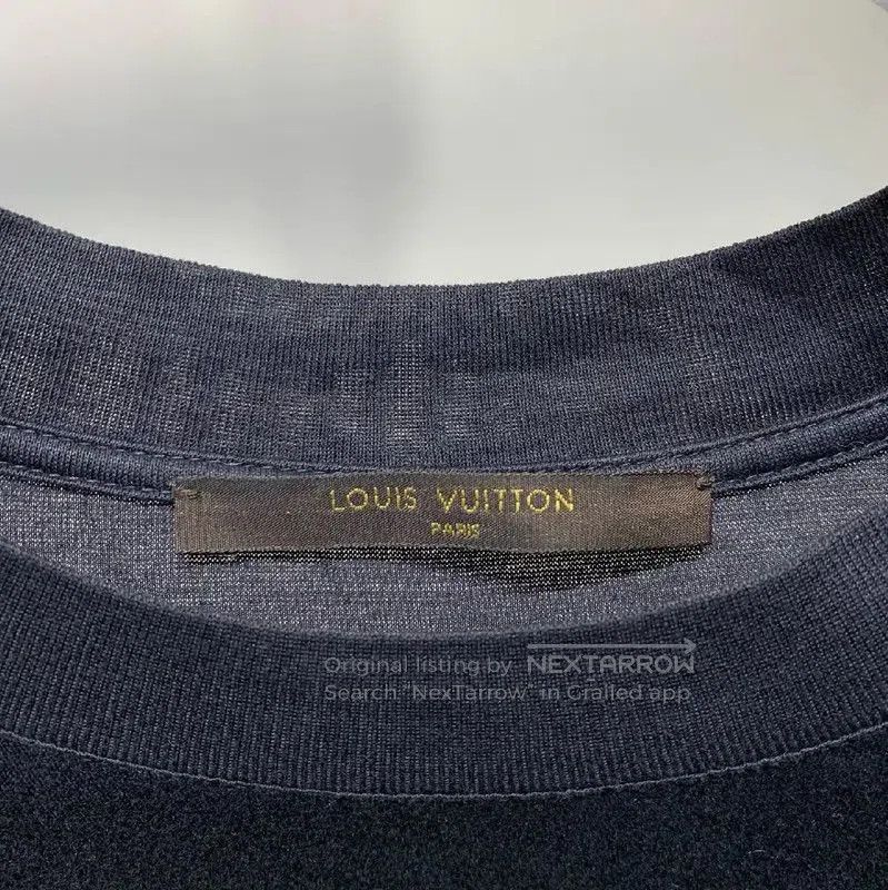 Louis Vuitton Louis Vuitton Black Cotton Men's T-Shirt . Size US M / EU 48-50 / 2 - 3 Thumbnail