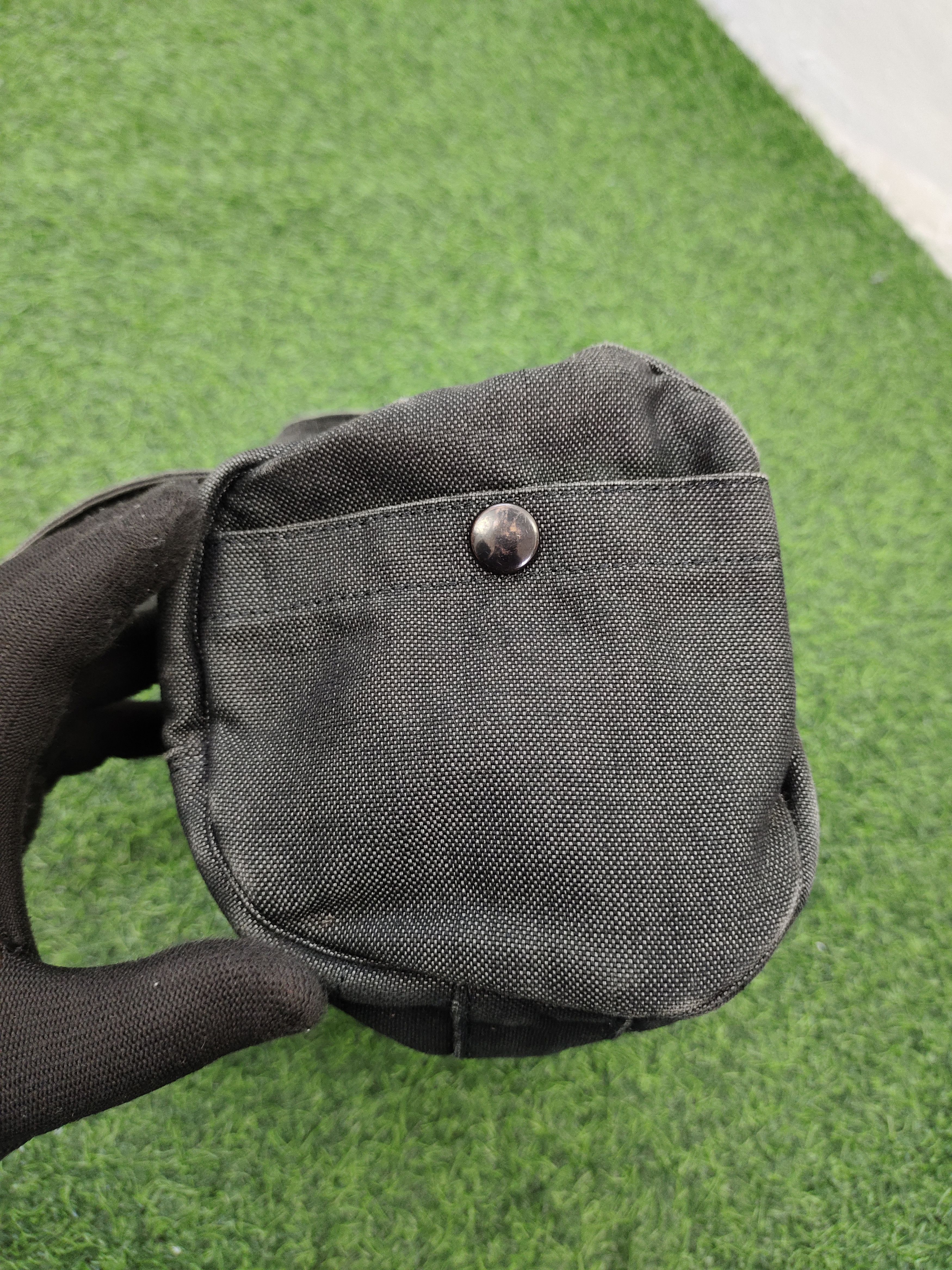 Porter Vintage Porter Japan Black Faded Canvas Small Boston Bag Size ONE SIZE - 11 Thumbnail