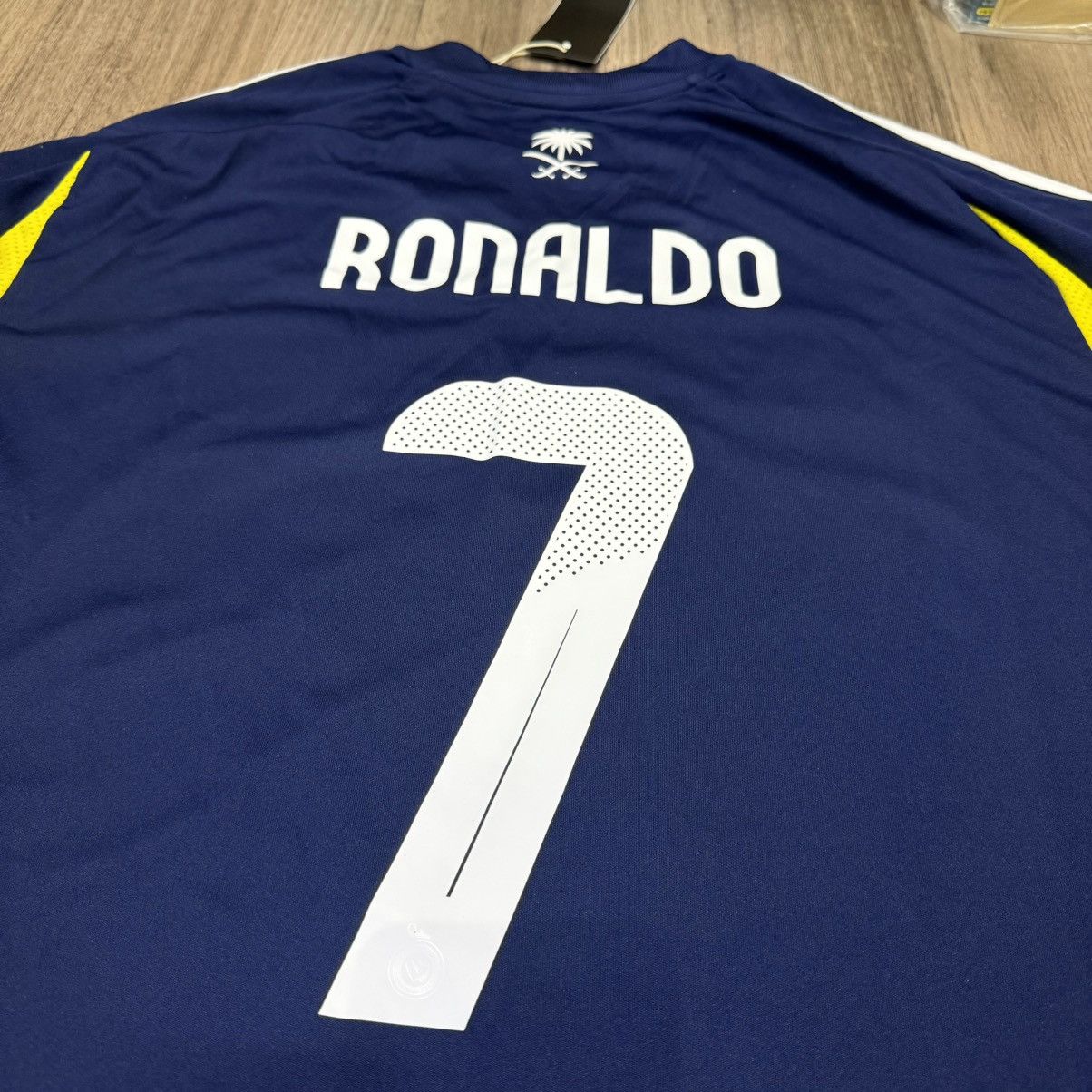 Adidas AL Nassr 25/26 away shirt #7 Ronaldo (Bnwt) Size US XXL / EU 58 / 5 - 5 Thumbnail