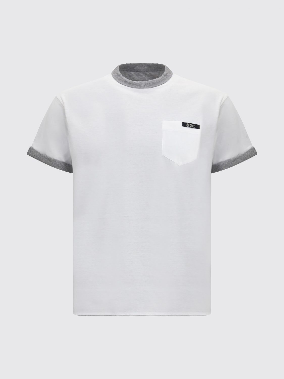 Prada Prada T-Shirt Men White 1 Size US S / EU 44-46 / 1 - 1 Preview