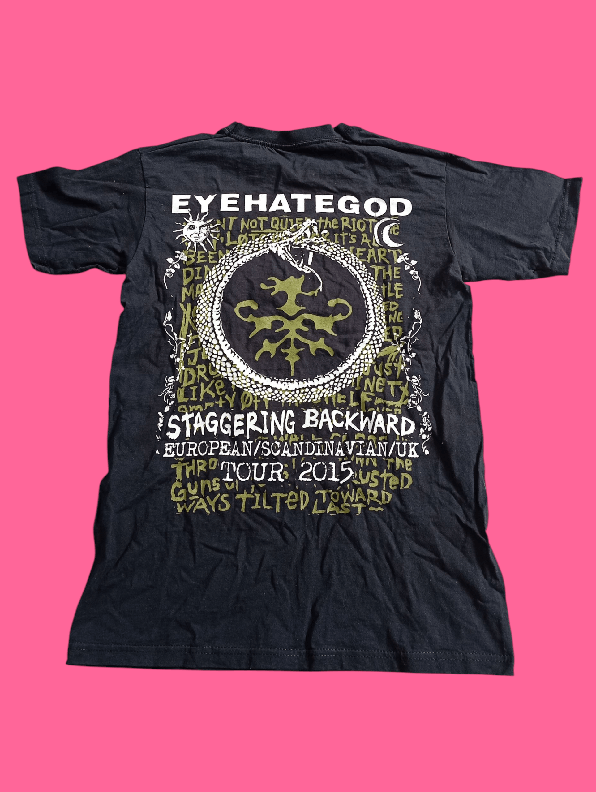 Band Tees Eyehategod European Tour 2015 Shirt Size US S / EU 44-46 / 1 - 3 Thumbnail