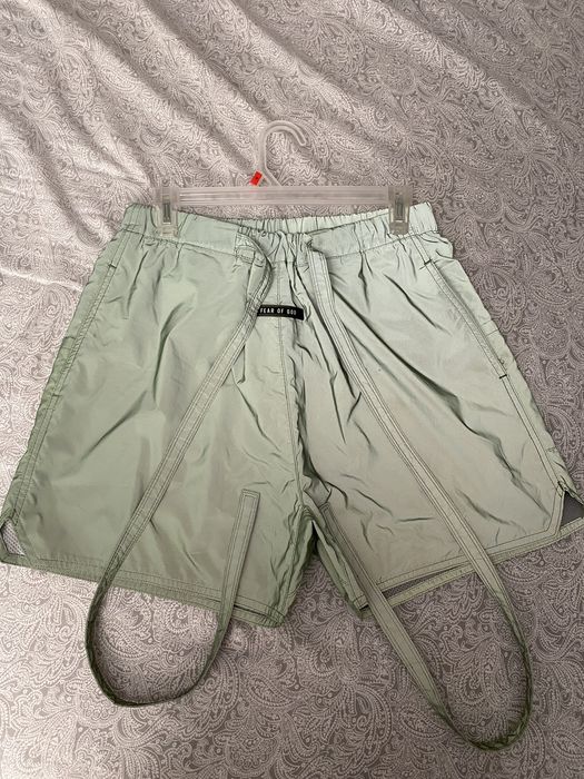 Fear of God Sixth collection iridescent military training shorts