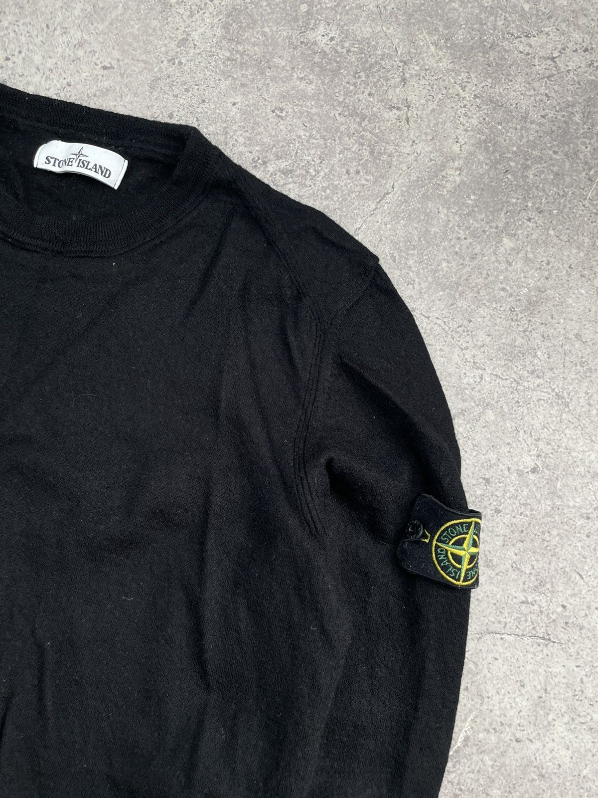 Stone Island Stone Island Black Sweater Size US M / EU 48-50 / 2 - 2 Thumbnail
