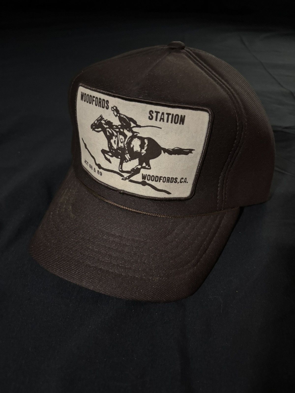 Vintage Woodfords Station Trucker Hat Size ONE SIZE - 1 Thumbnail