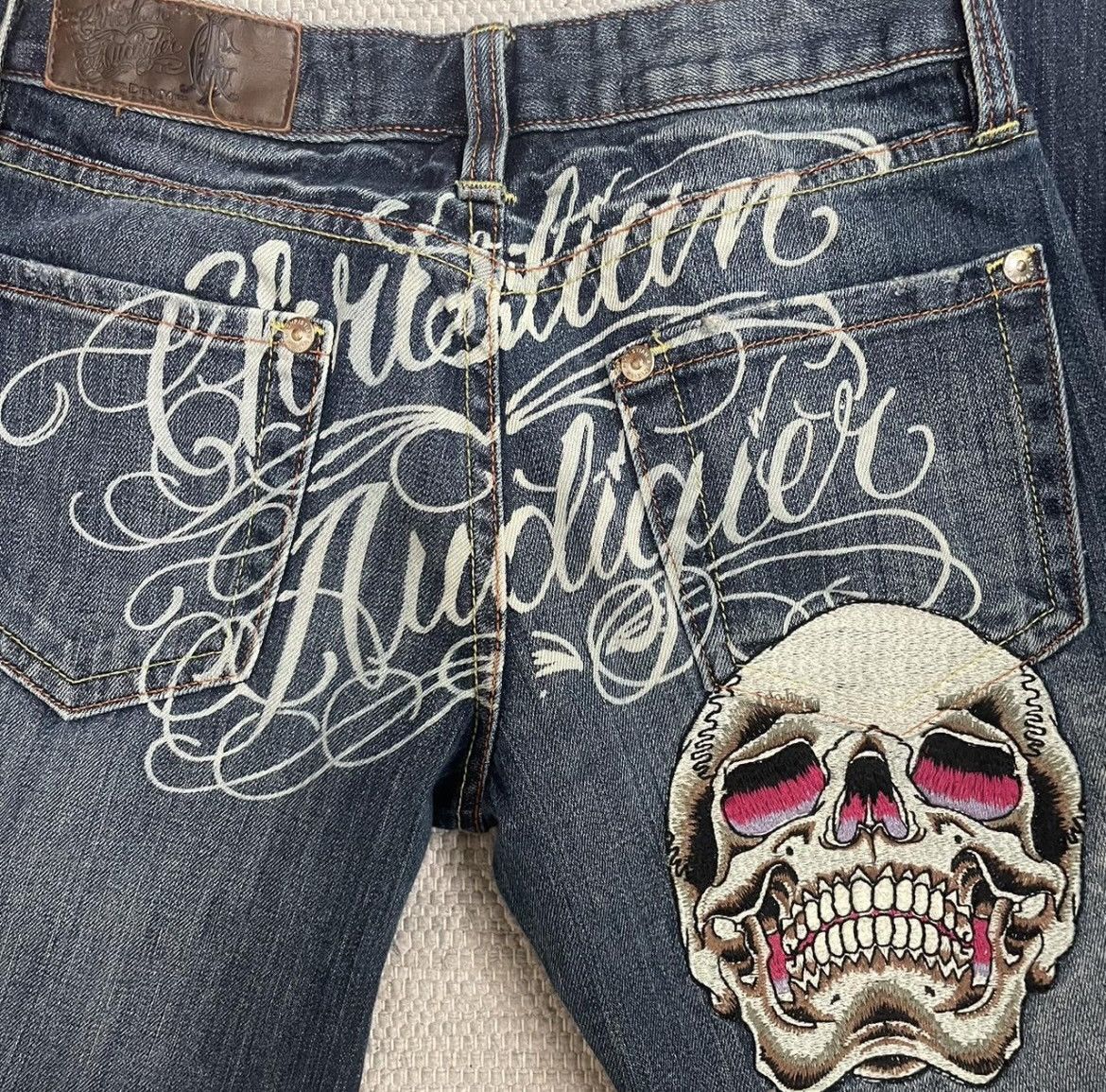 Christian Audigier × Ed Hardy ed hardy x christian audigier jeans Size 27" / US 4 / IT 40 - 3 Thumbnail