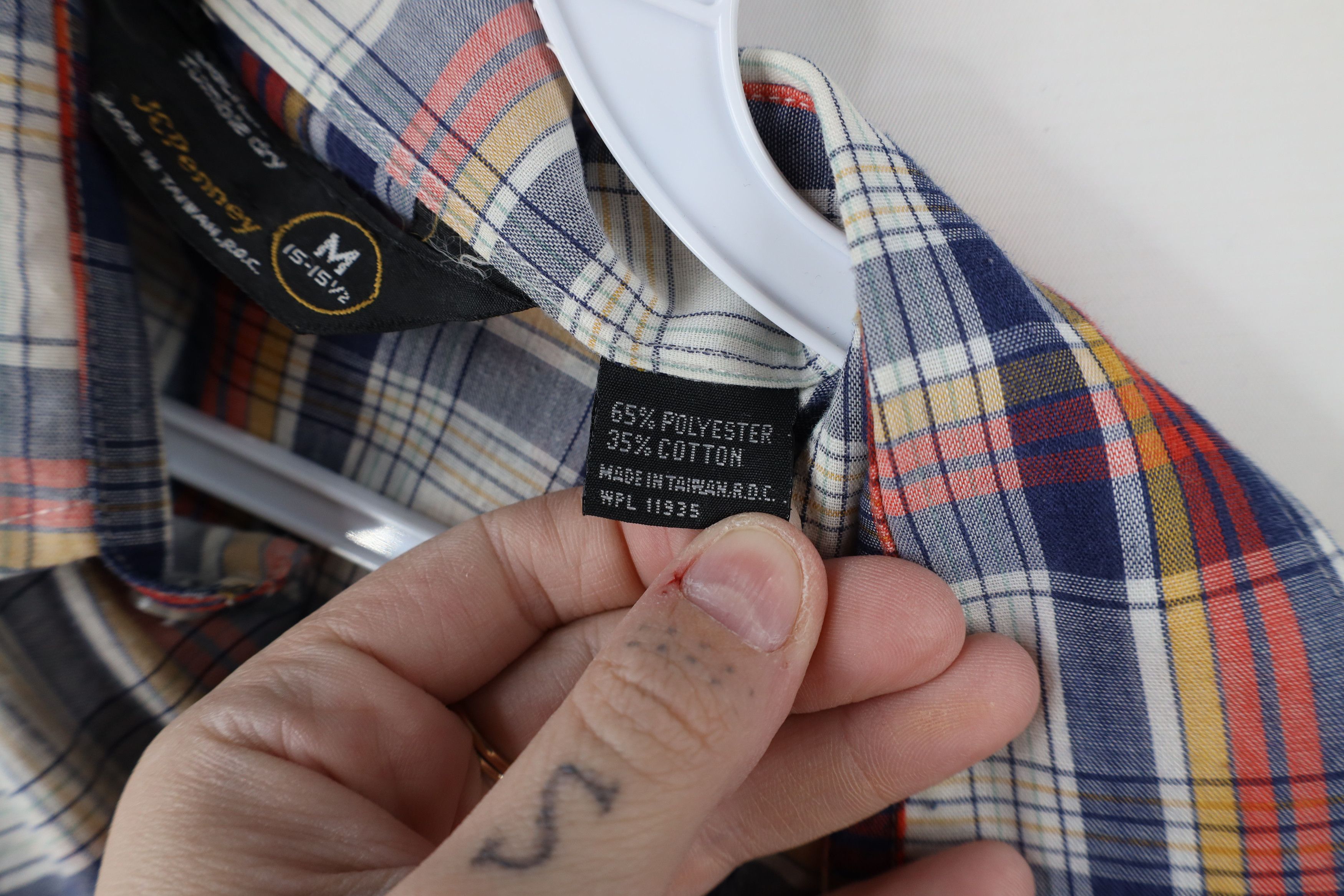 Vintage Vintage 70s Rockabilly Plaid Western Snap Button Shirt Size US M / EU 48-50 / 2 - 9 Thumbnail