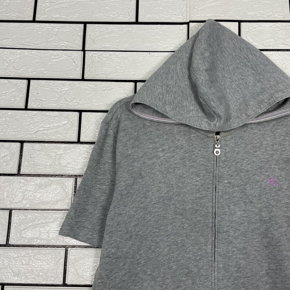 Burberry Burberry Black Label Short Sleeve Zipper Hoodie Size US S / EU 44-46 / 1 - 6 Thumbnail