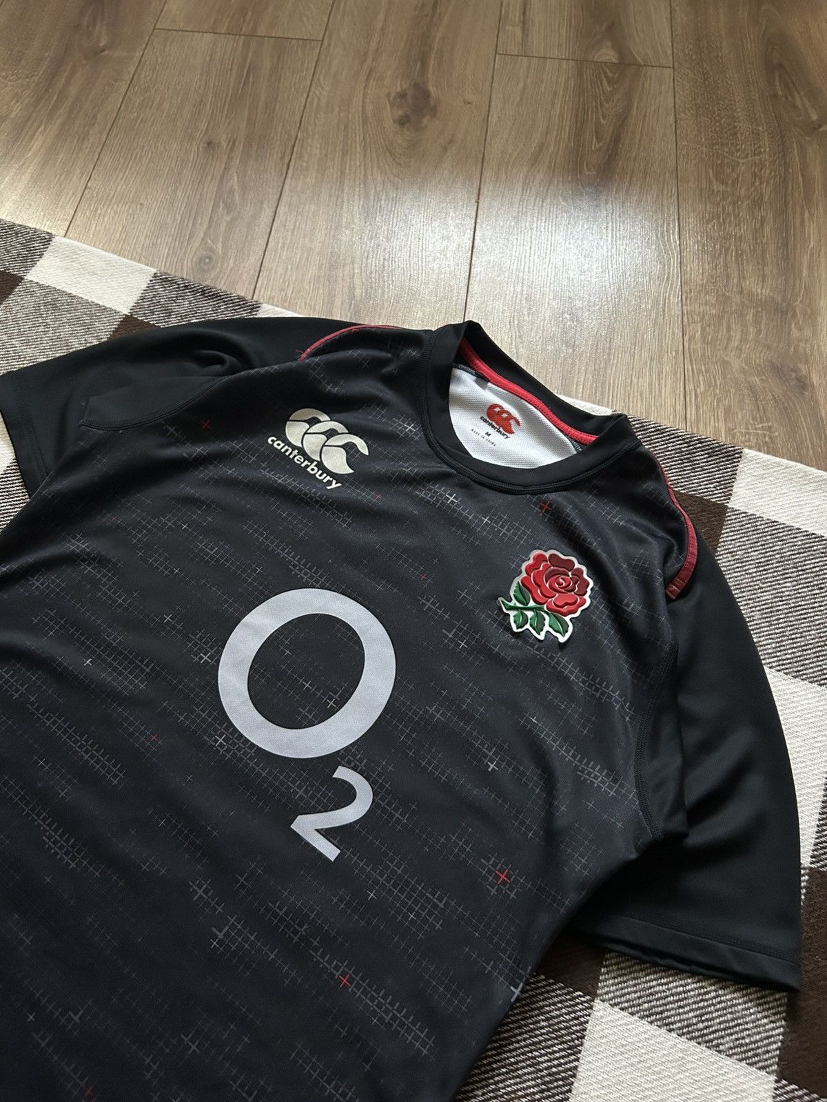 Canterbury of New Zealand Canterbury England O2 Black jersey mens Size US M / EU 48-50 / 2 - 2 Thumbnail