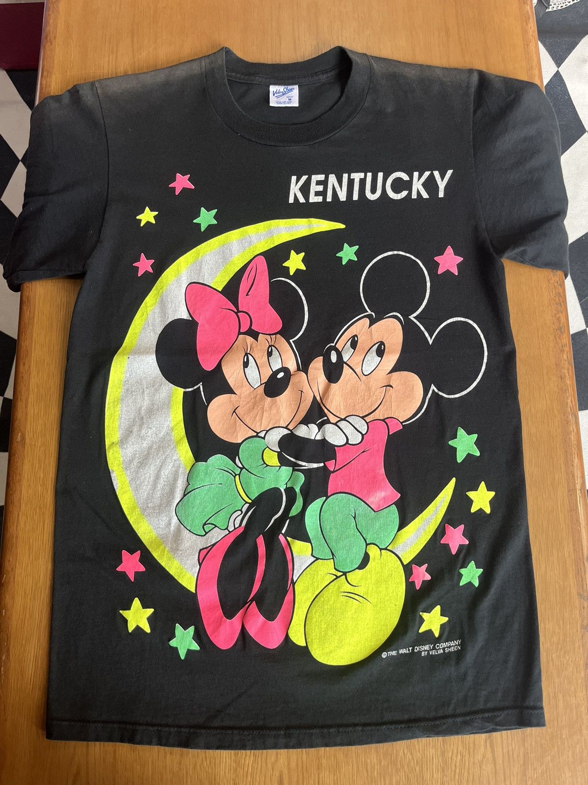 Disney Vintage Mickey & Minnie Mouse Kentucky 90’s Tshirt Size US M / EU 48-50 / 2 - 3 Thumbnail