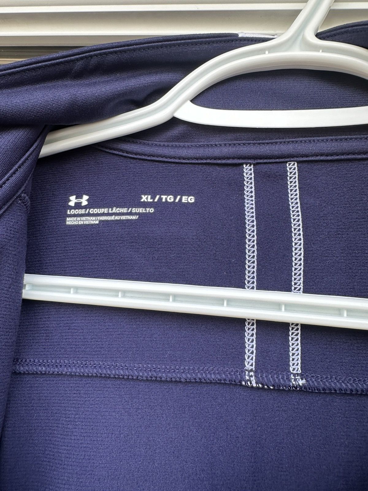 Under Armour New Under Armour 1/4 Zip pullover sweatshirt logo reflective Size US XL / EU 56 / 4 - 8 Thumbnail
