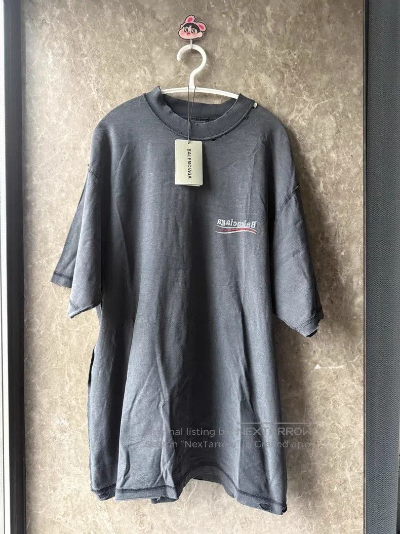 Balenciaga Balenciaga Two-Sided Coke Short Sleeve Size US S / EU 44-46 / 1 - 1 Thumbnail