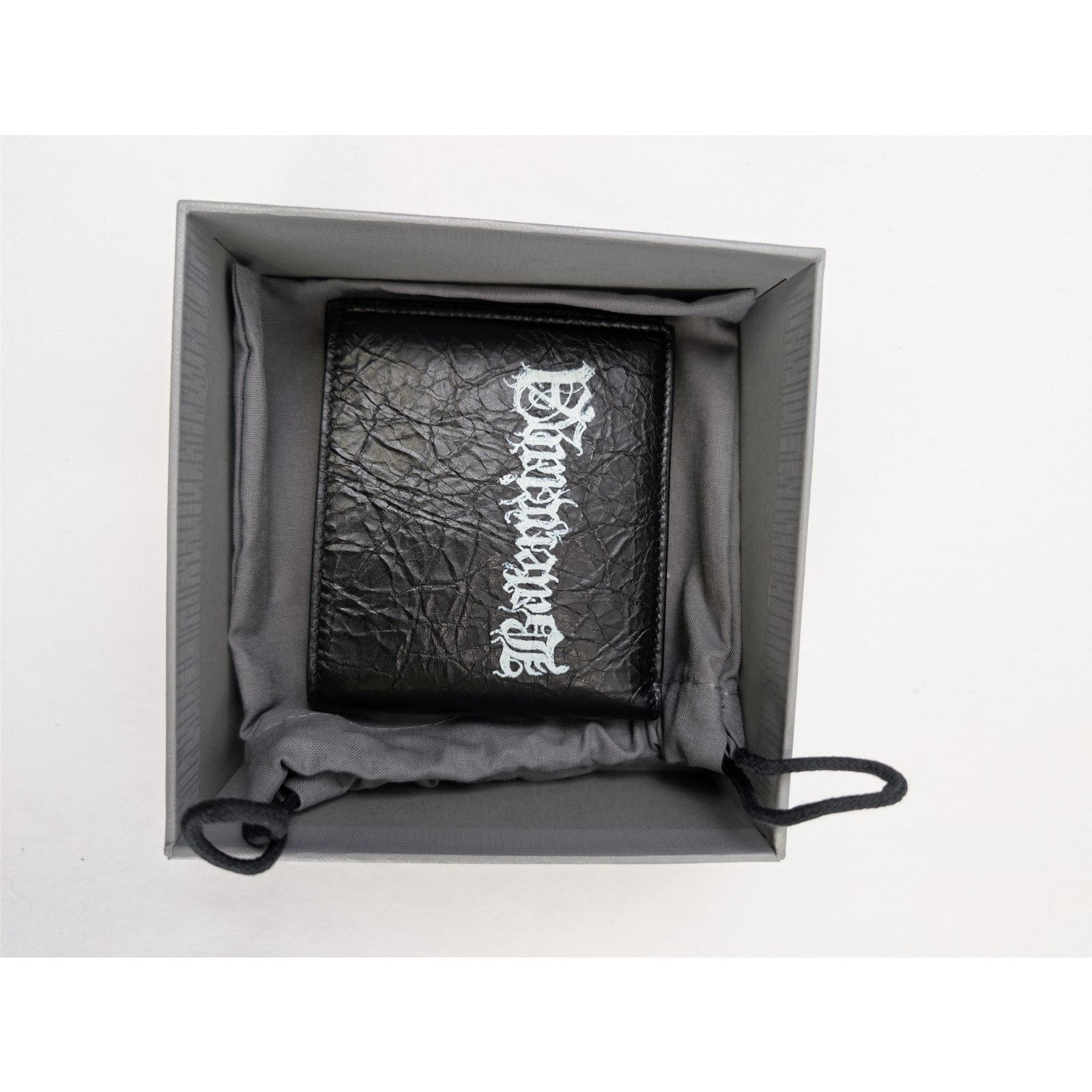 Balenciaga o1rshd1 Size: OS / Men's Cash Squared Folded Wallet in Black Size ONE SIZE - 13 Thumbnail