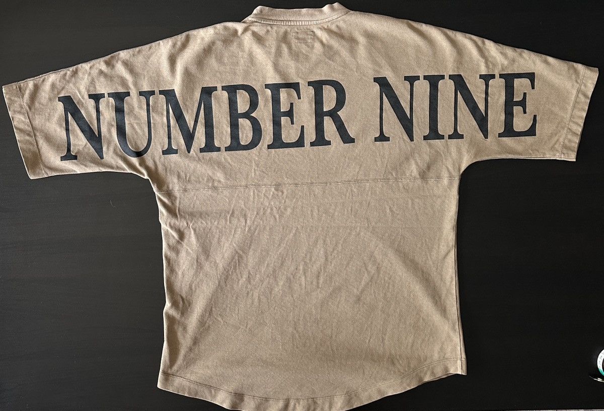 Number (N)ine Number (N)ine Oversized Panel Tee / Back Logo Size US L / EU 52-54 / 3 - 8 Thumbnail
